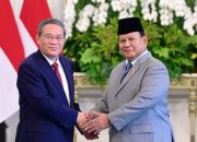 Prabowo dan Li Qiang Tegaskan Komitmen Erat RI–Tiongkok