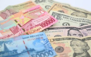 rupiah dan dollar AS